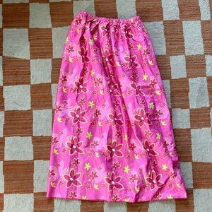 Floral Pink Skirt